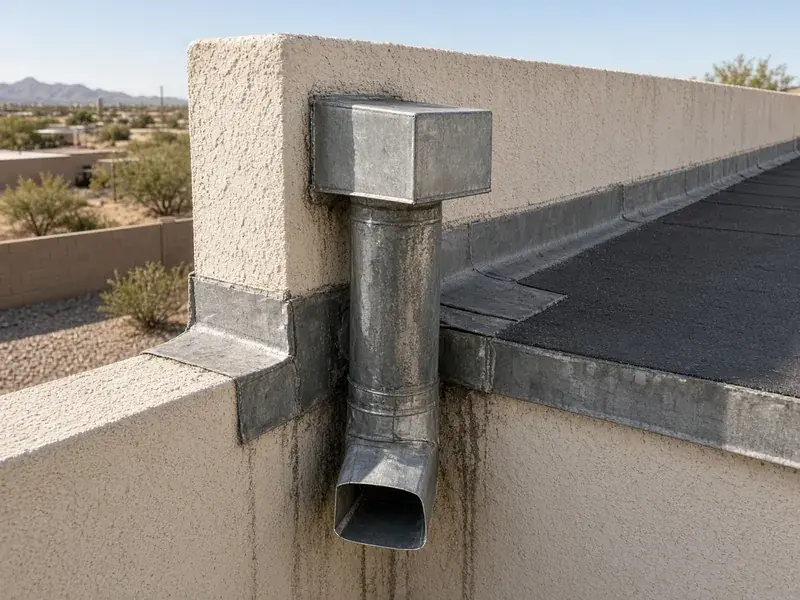 Warehouse Roofing on a Scottsdale commercial roof