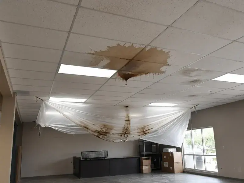 Emergency Roof Leak Repair on a Scottsdale commercial roof