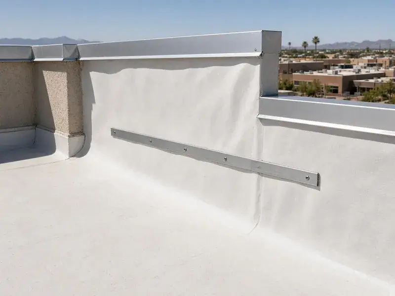 Commercial Flat Roofing on a Scottsdale commercial roof